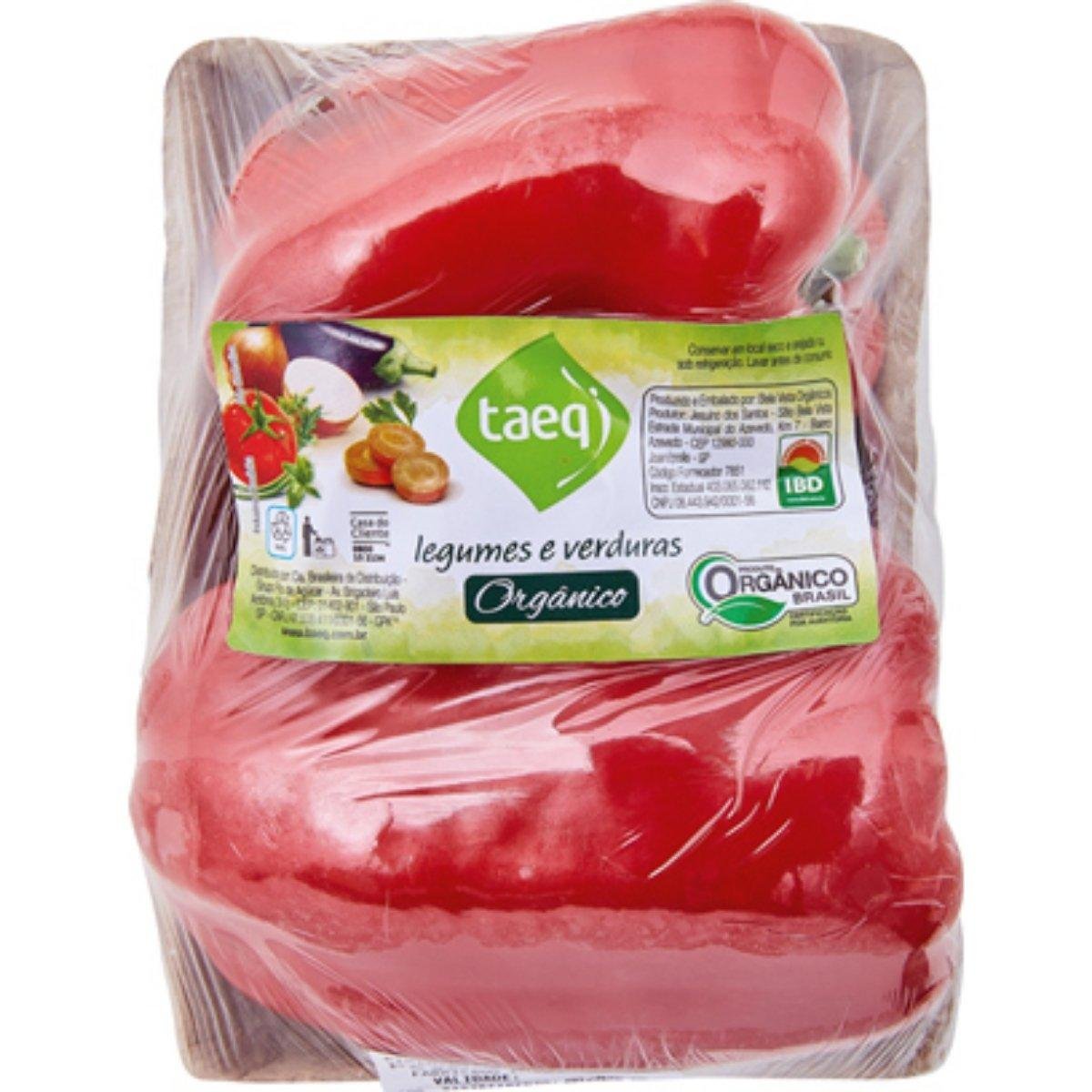 Pimentão Vermelho Orgânico Taeq 400g