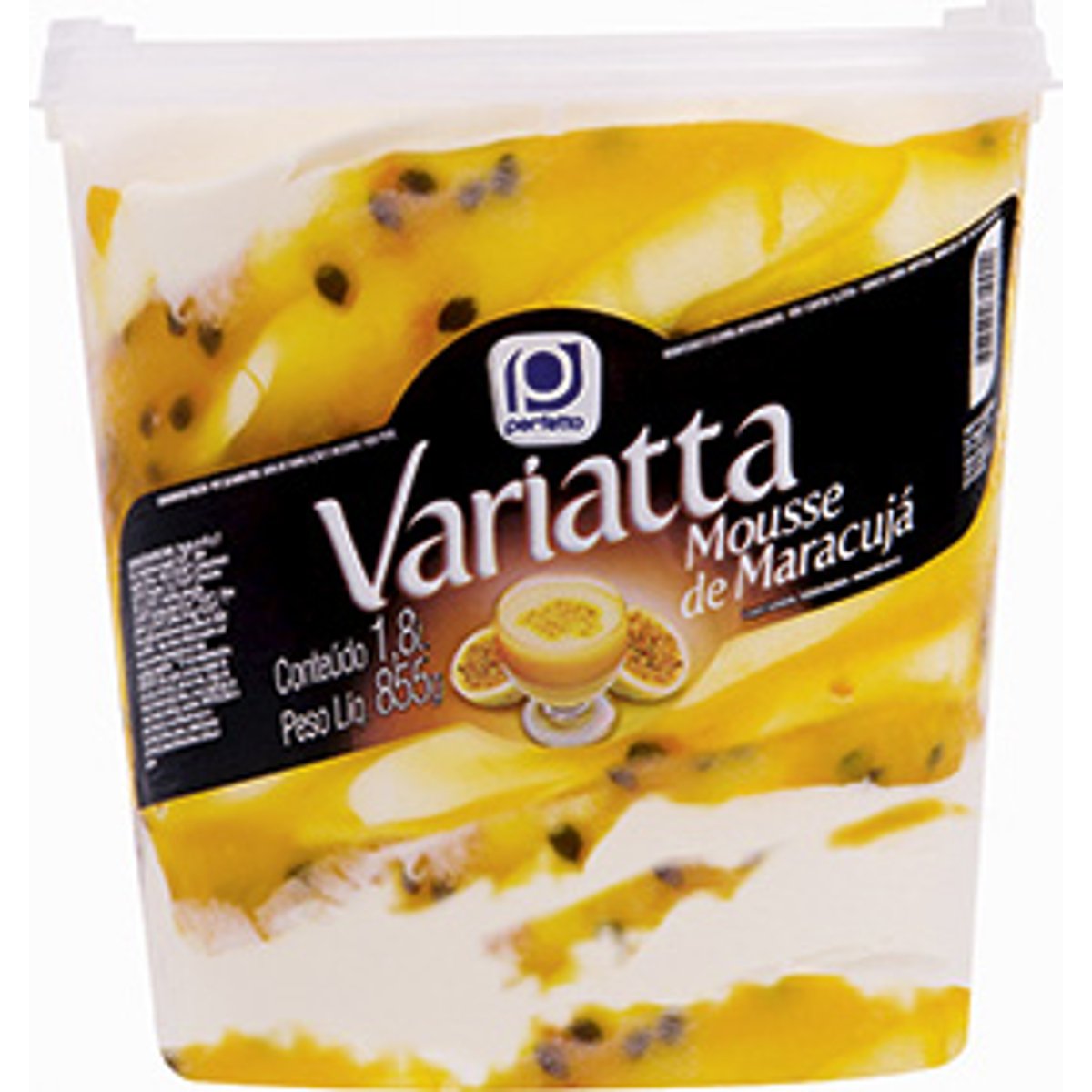 Sorvete Mousse de Maracujá Perfetto Variatta Pote 1,8l