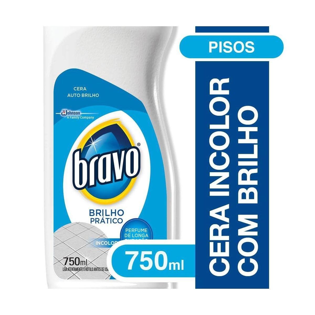 Cera Líquida Incolor Bravo Embeleza Squeeze 750ml