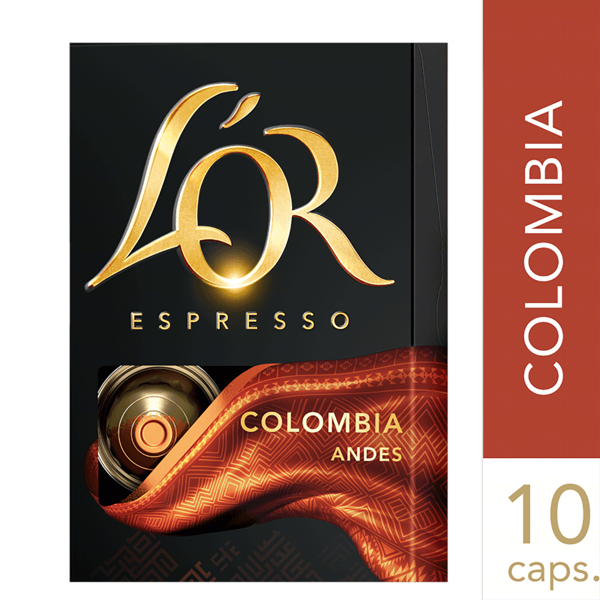 Café em Cápsula Torrado e Moído Espresso Colômbia Lor Origins Collection Caixa 52g 10 Unidades