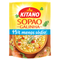 Sopão de Galinha com Macarrão KITANO Pacote 196g