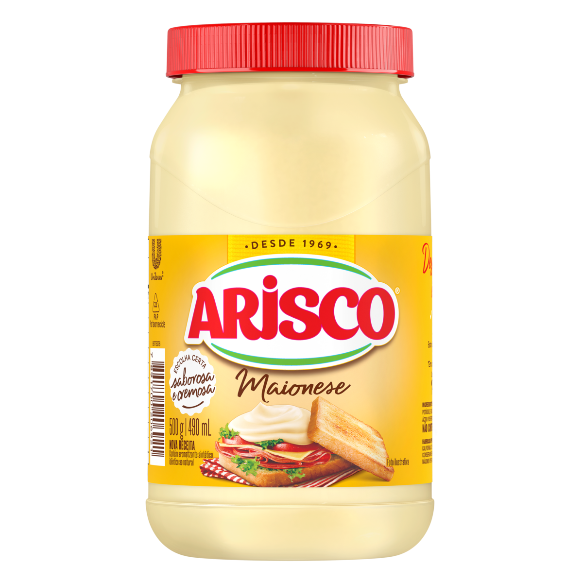 Maionese Arisco Pote 500g