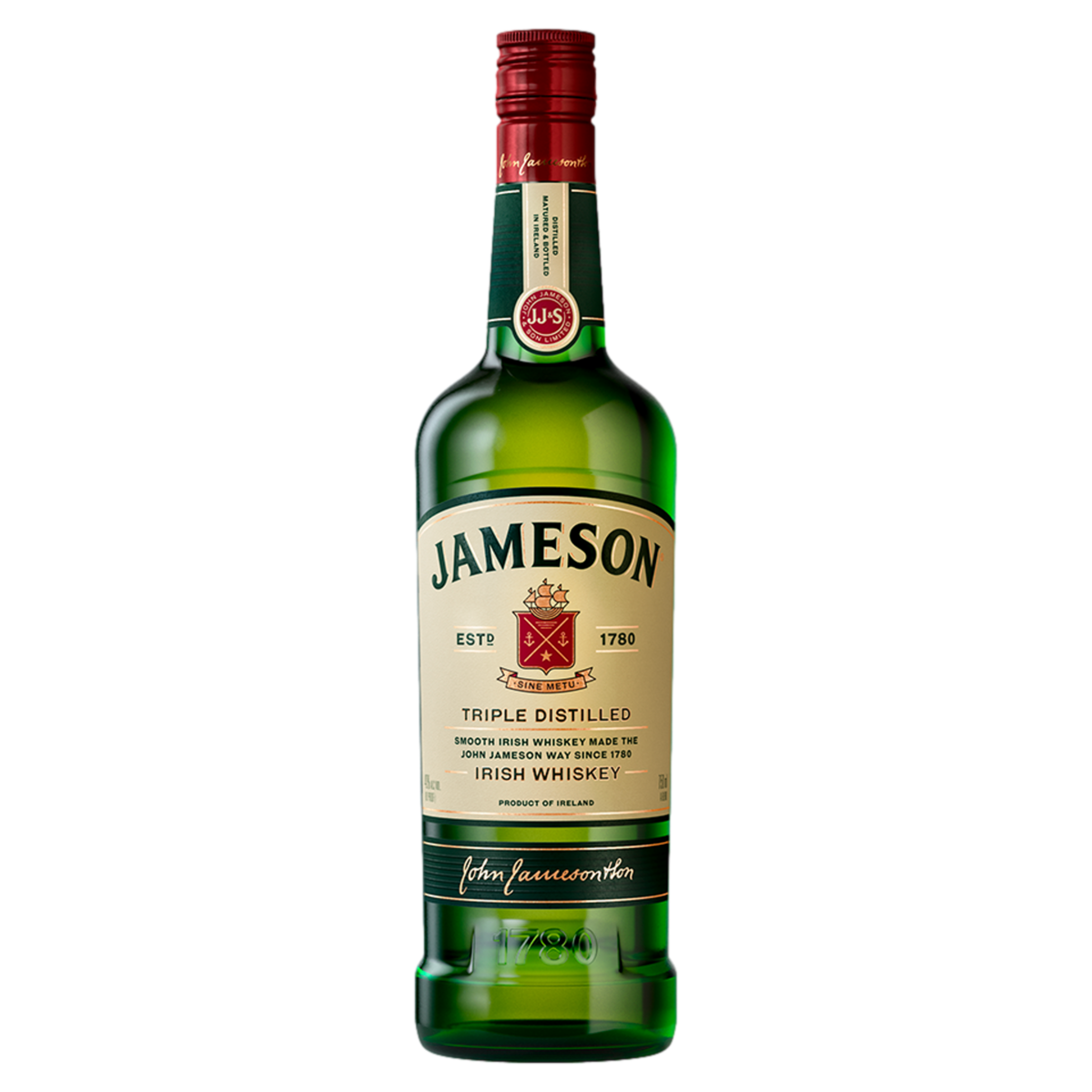 Whisky Irlandês Tridestilado Jameson Garrafa 750ml