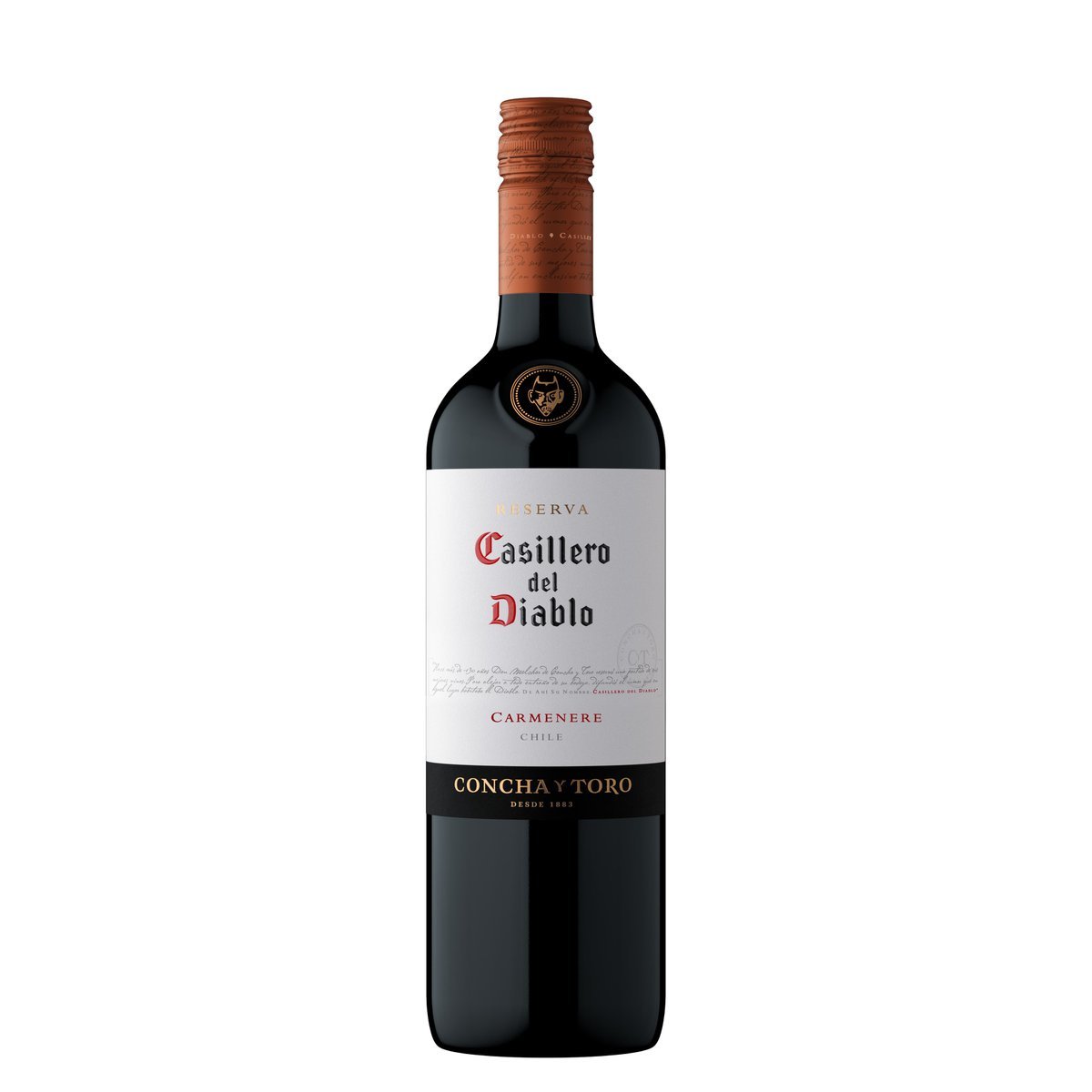 Vinho Tinto Chileno Casillero Del Diablo Carmenere 750ml