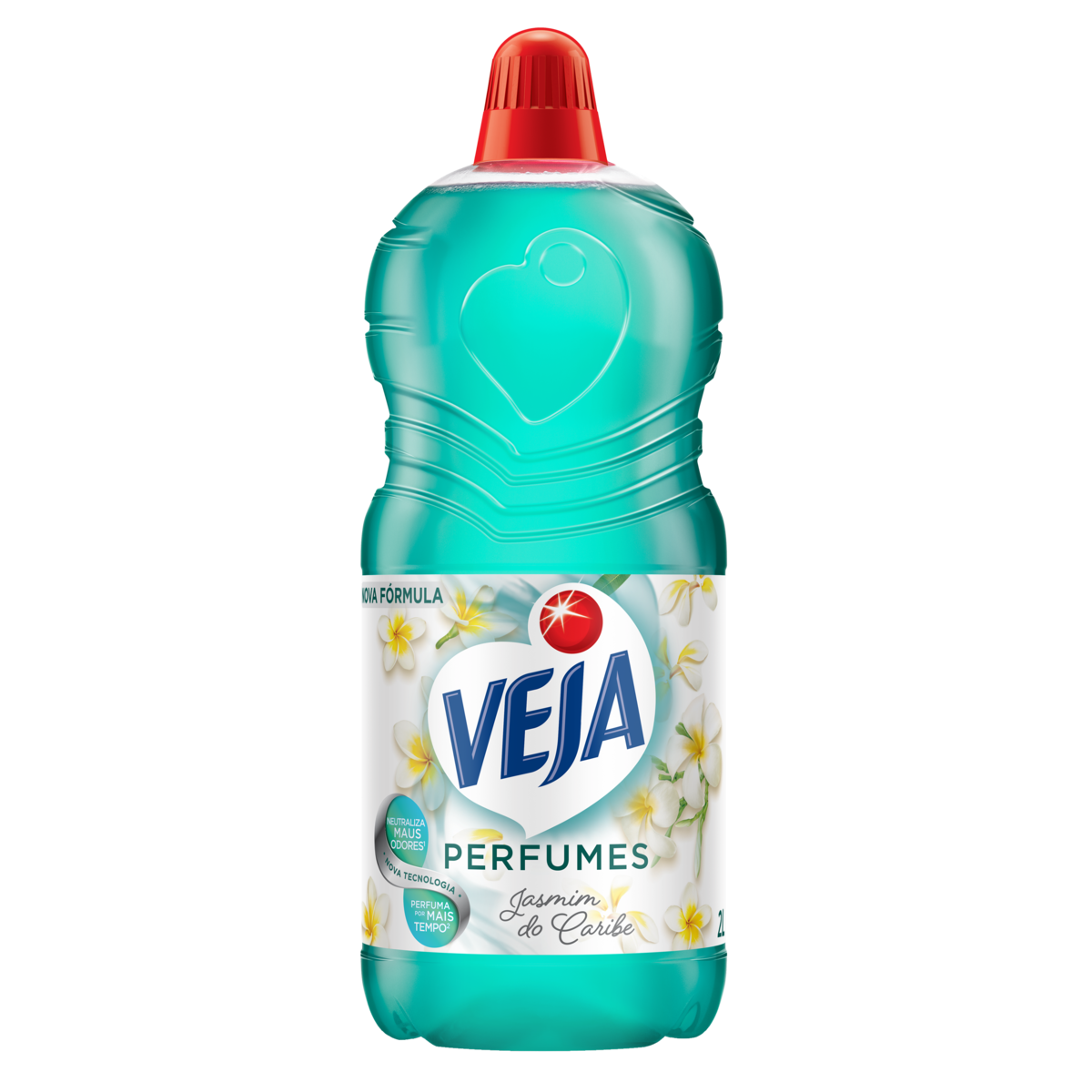 Limpador Perfumado Jasmim do Caribe Veja Perfumes Frasco 2l