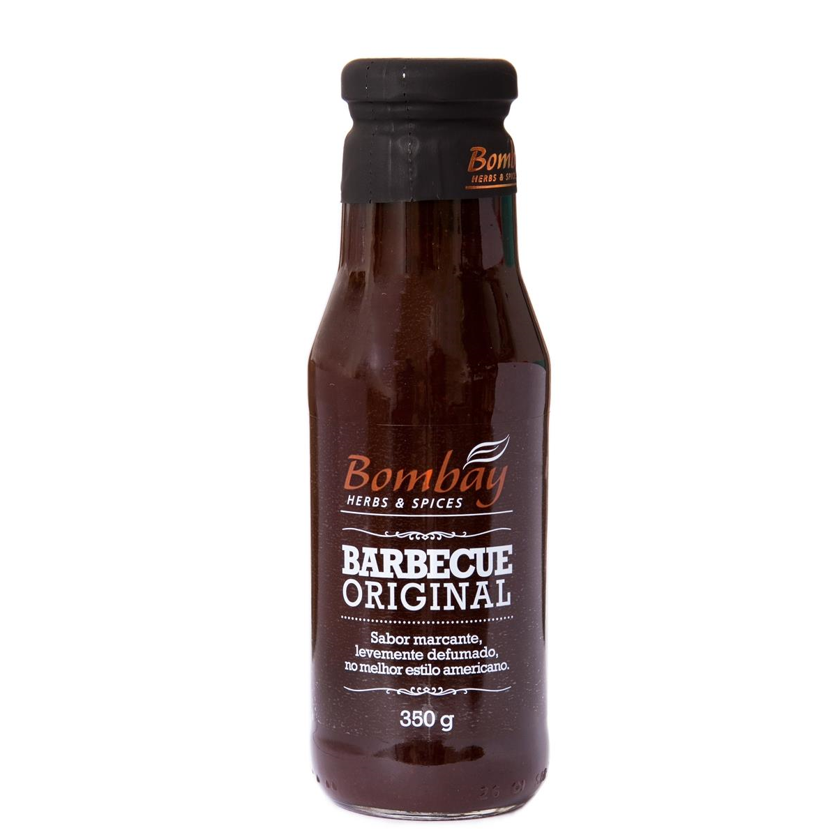 Molho Barbecue Original Bombay Herbs & Spices Vidro 365g