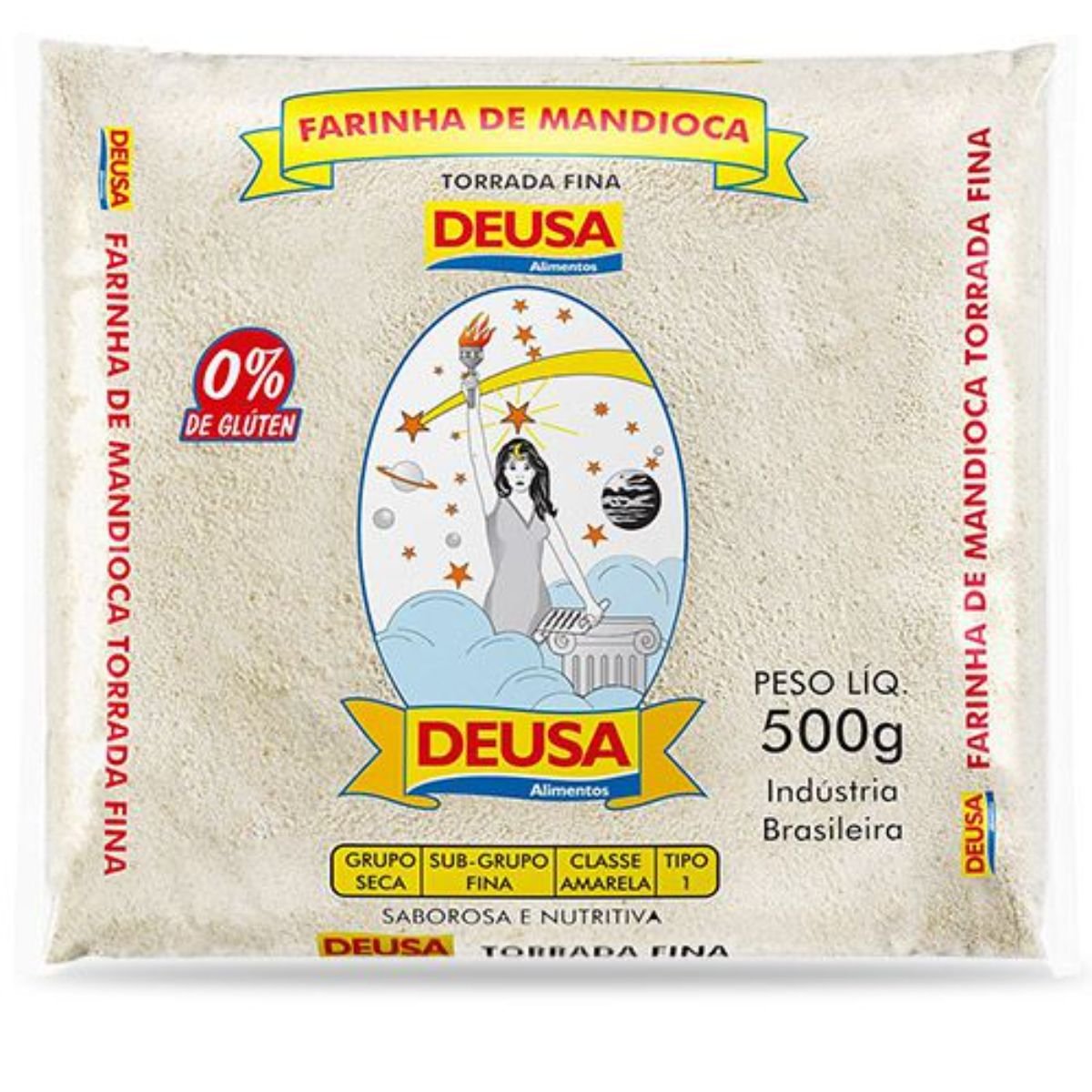 Farinha de Mandioca Torrada Fina Deusa 500g