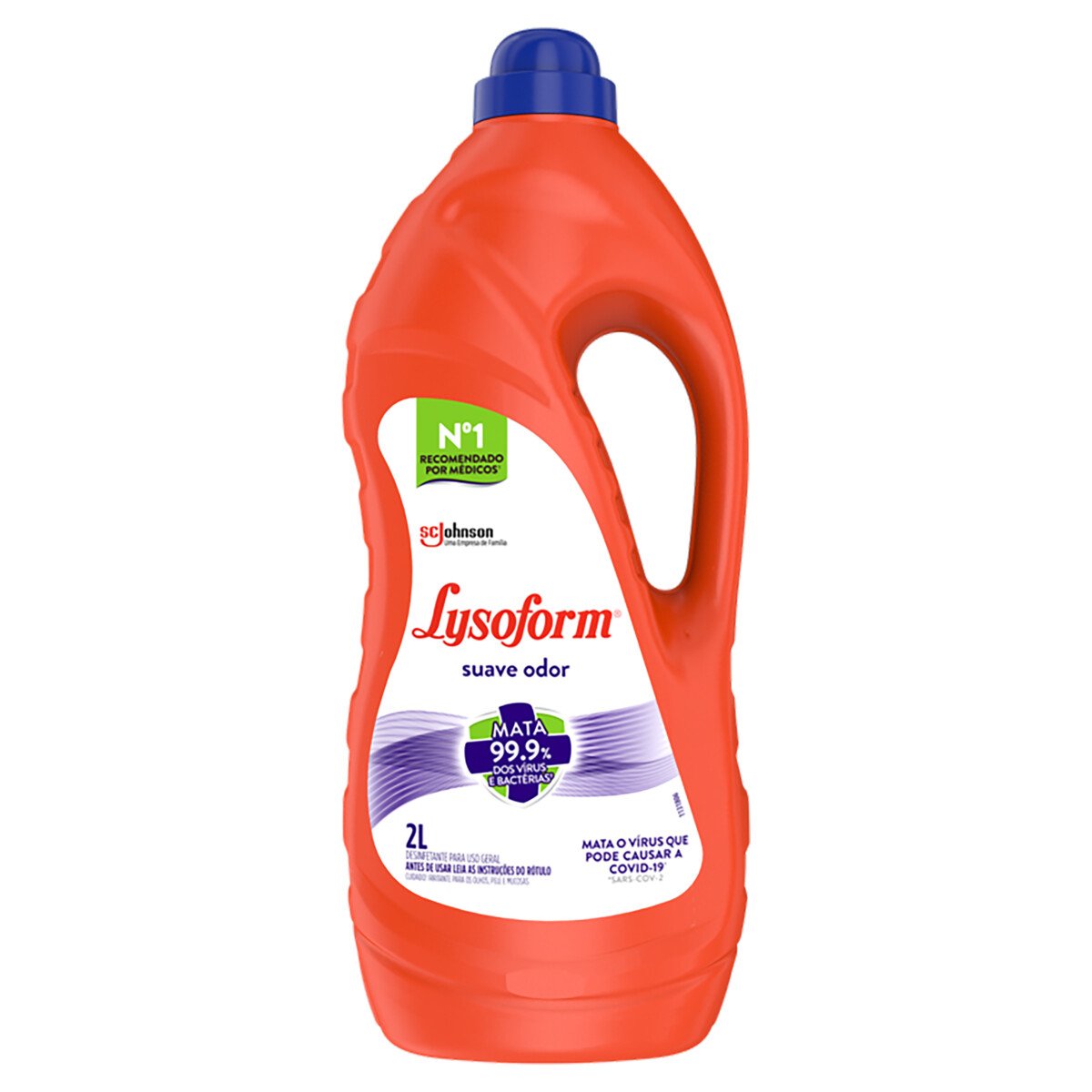 Desinfetante Uso Geral Suave Odor Lysoform Frasco 2l