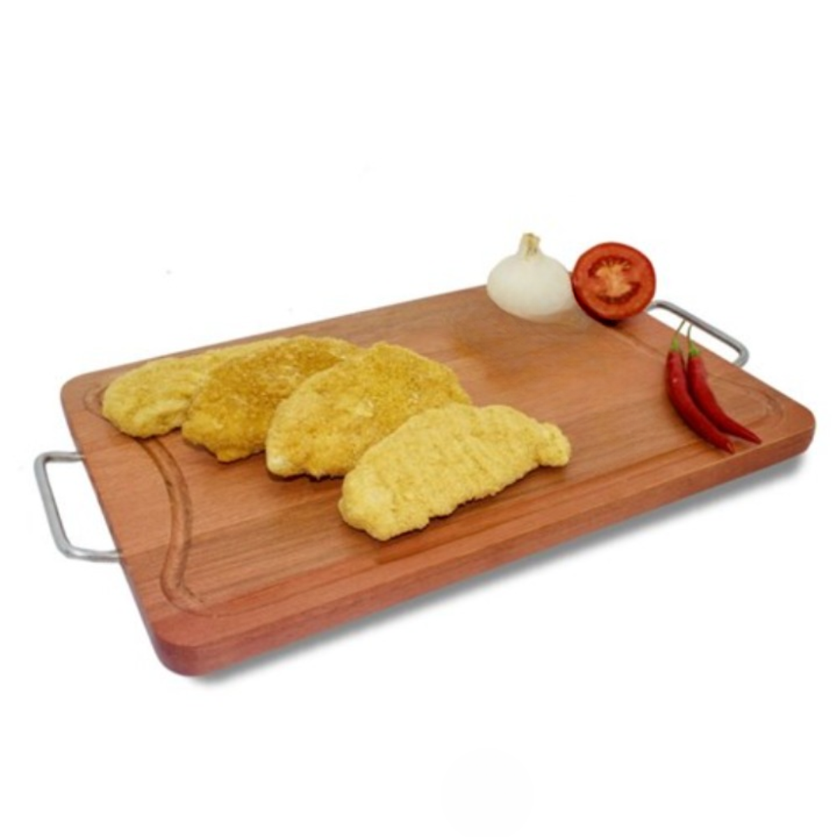 Filezinho de Frango Empanado Congelado Pacote 1kg