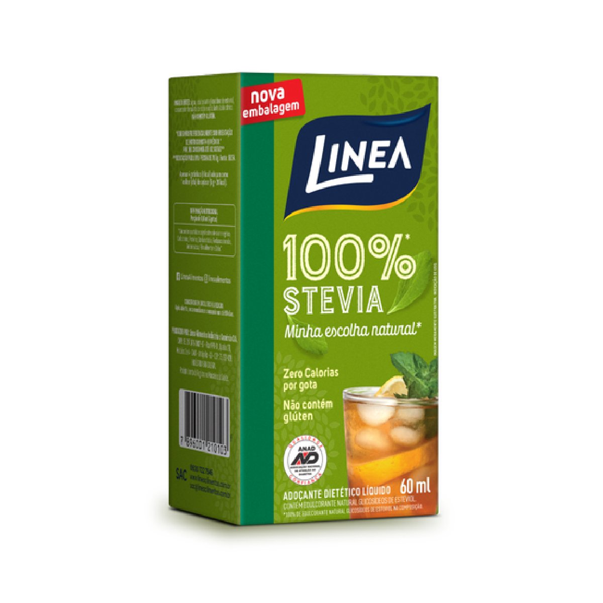 Adoçante Líquido Stevia Linea Caixa 60ml