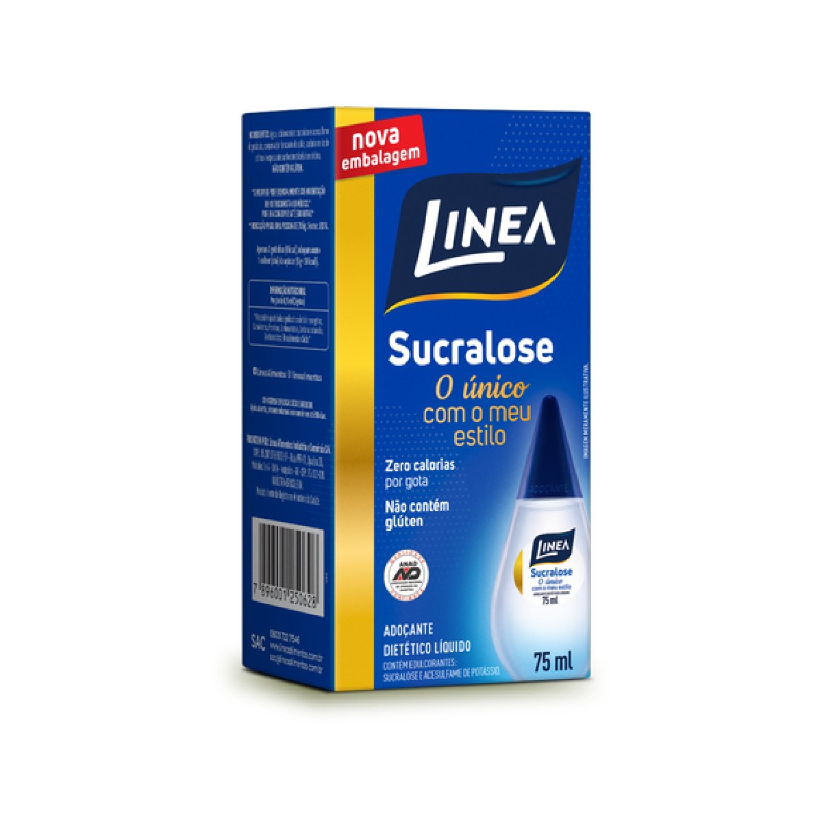 Adoçante Líquido Sucralose Linea Caixa 75ml