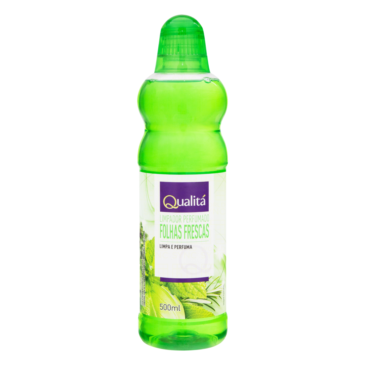 Limpador Perfumado Folhas Frescas Qualitá Frasco 500ml