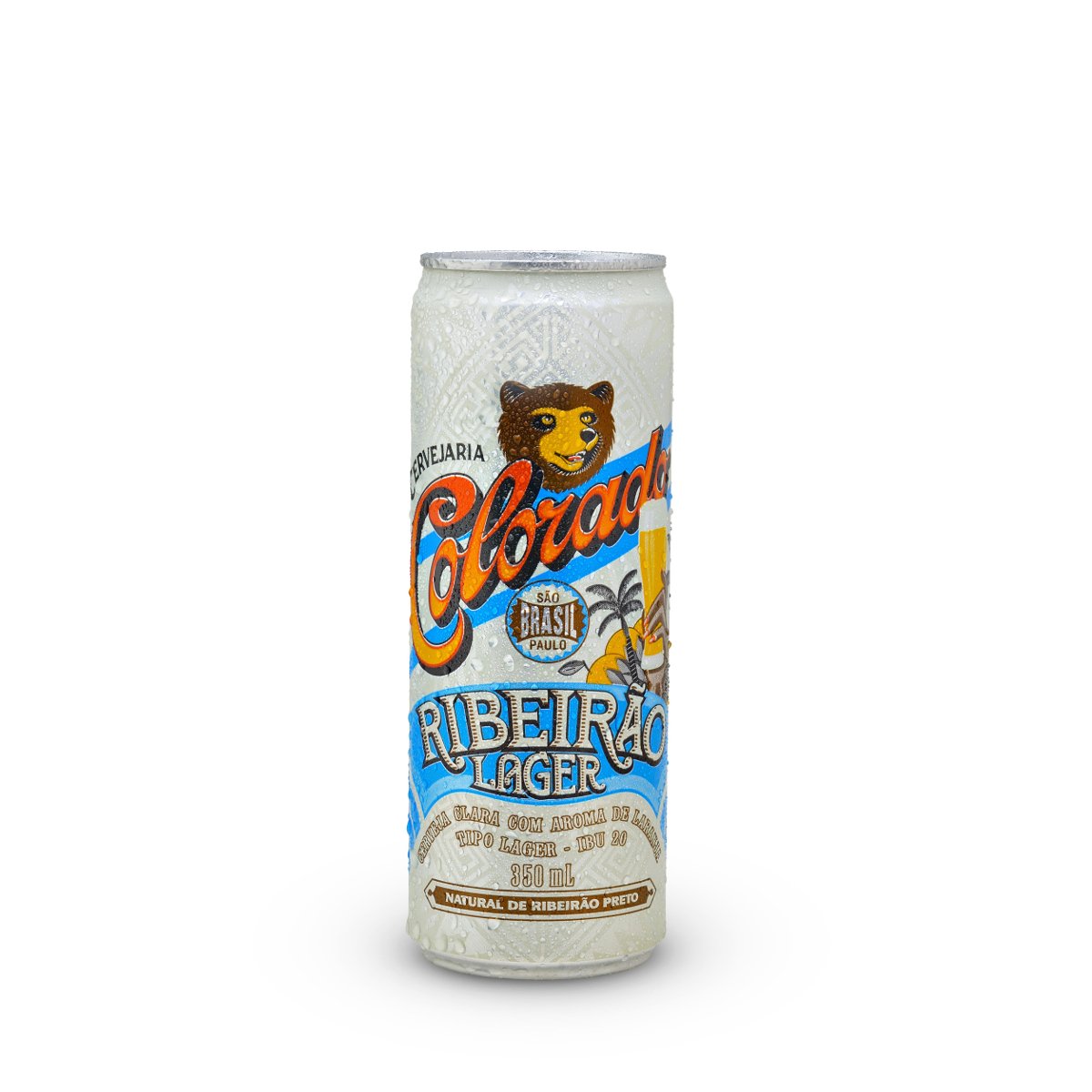 Cerveja Lager Ribeirão Colorado Lata 350ml