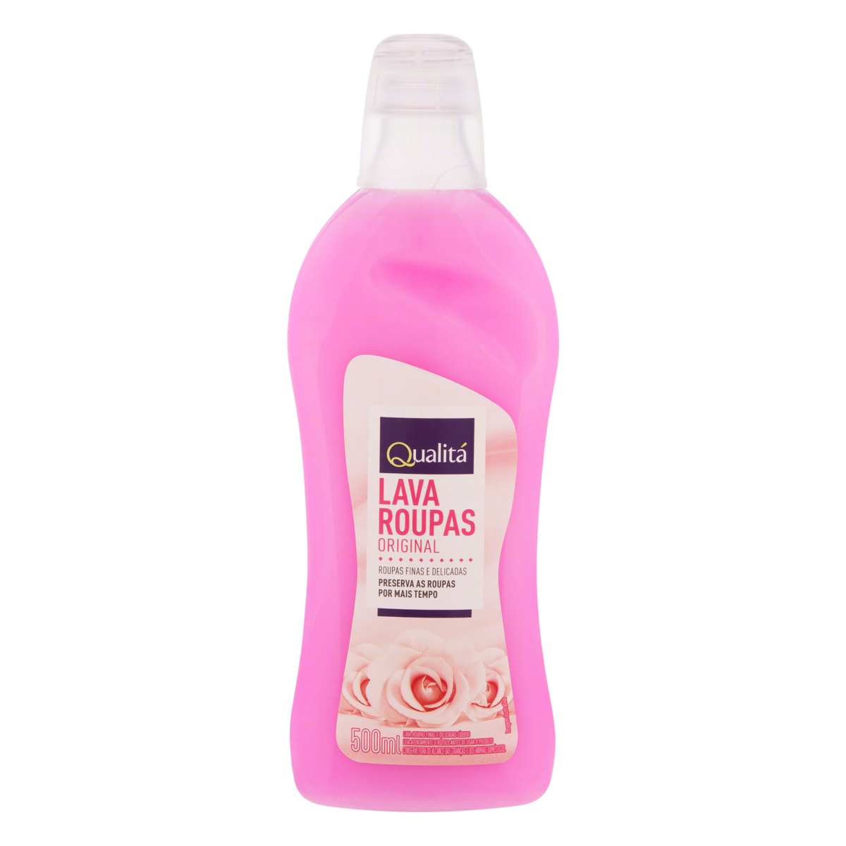 Lava-Roupas Líquido Original Qualitá Frasco 500ml