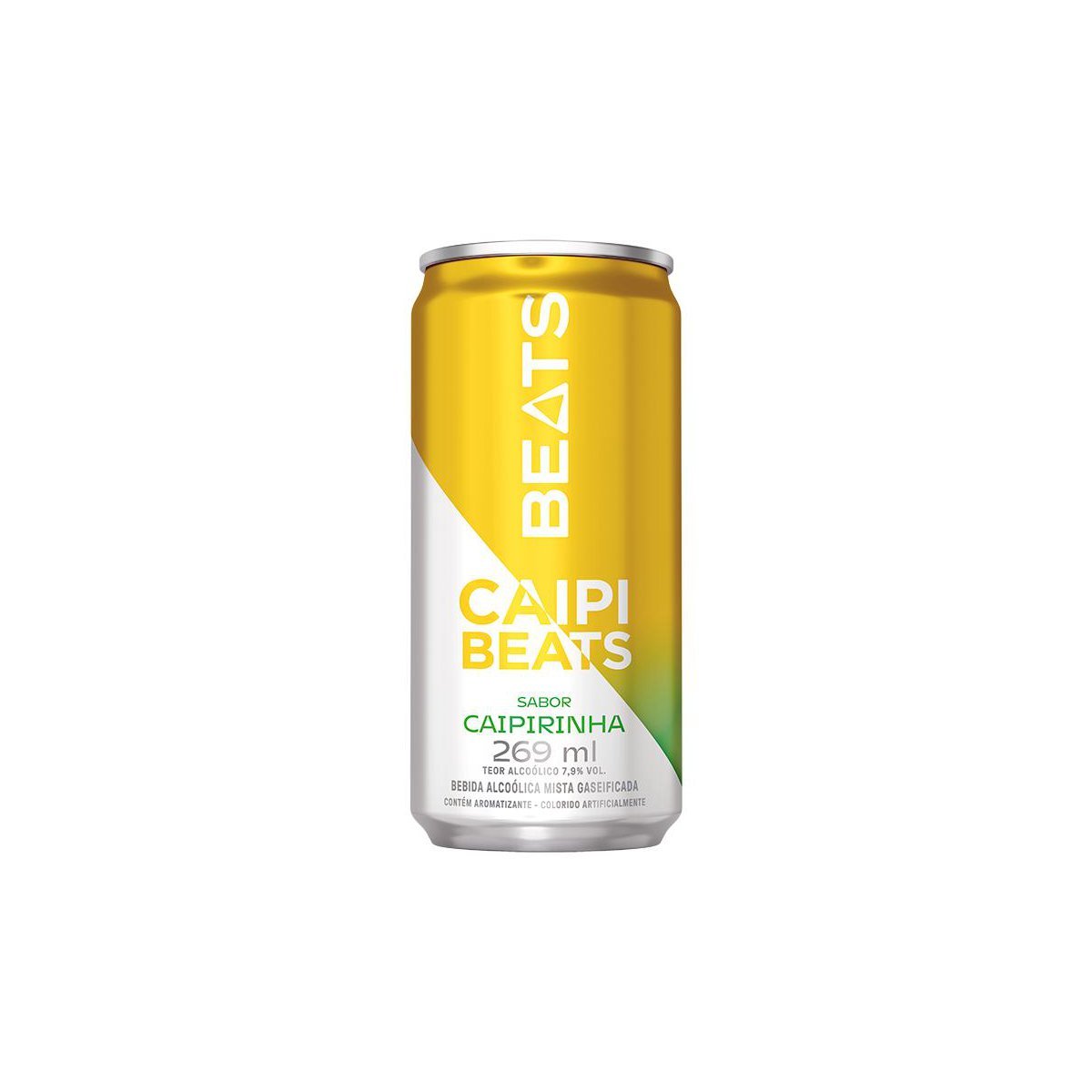 Bebida Mista Alcoólica Caipirinha Beats Caipi Lata 269ml