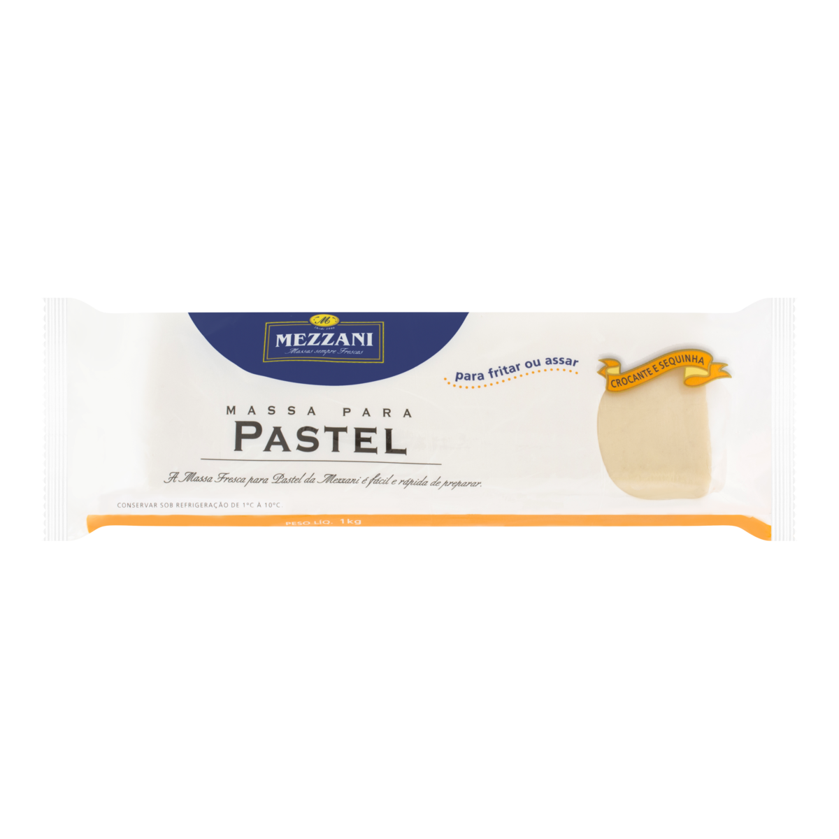 Massa para Pastel Mezzani Pacote 1kg