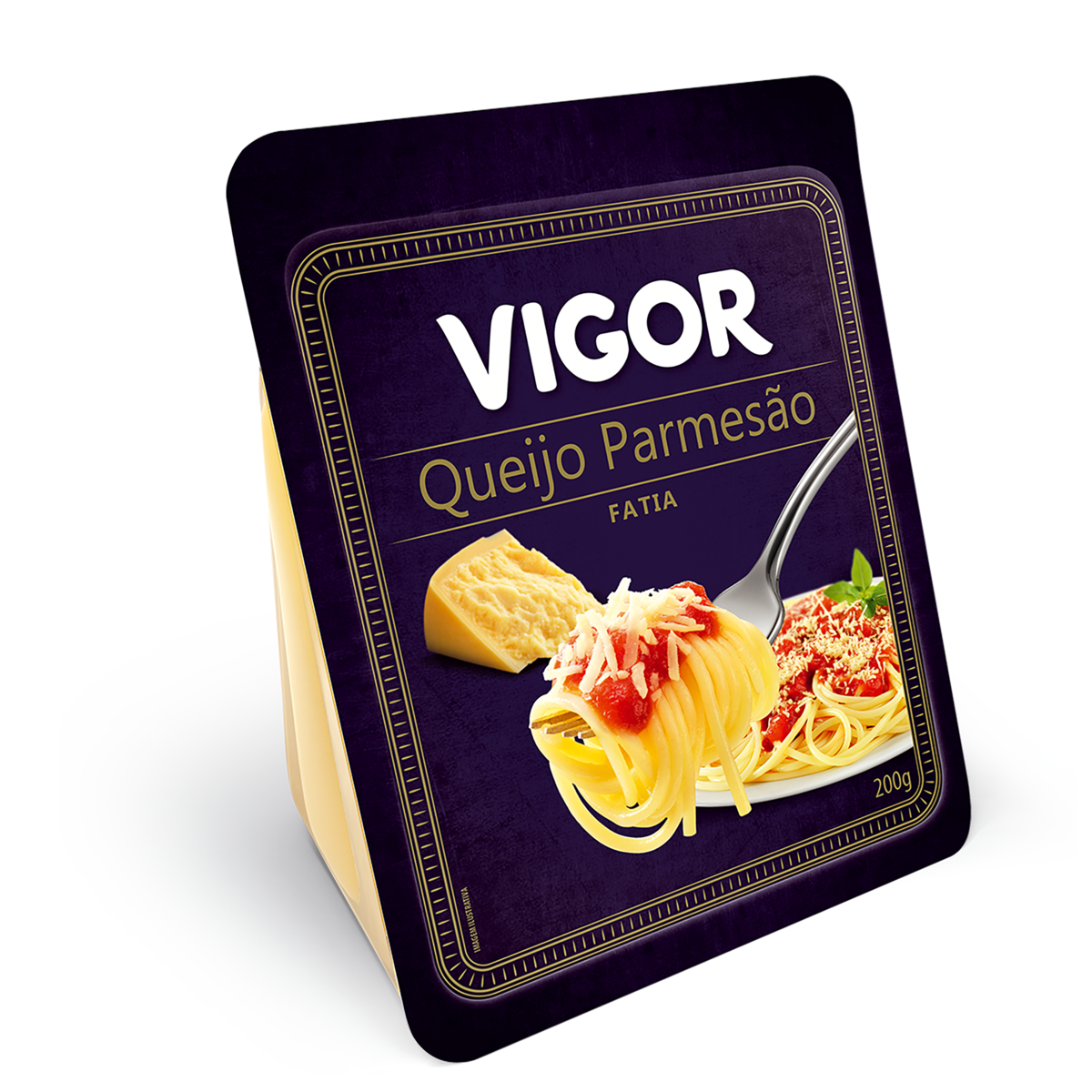 Queijo Parmesão Fatiado Vigor 200g