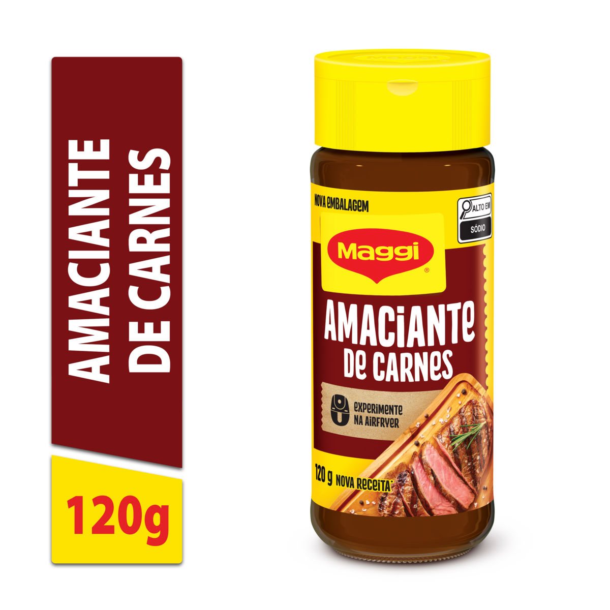MAGGI Fondor Amaciante de Carnes Tempero Vidro 120g