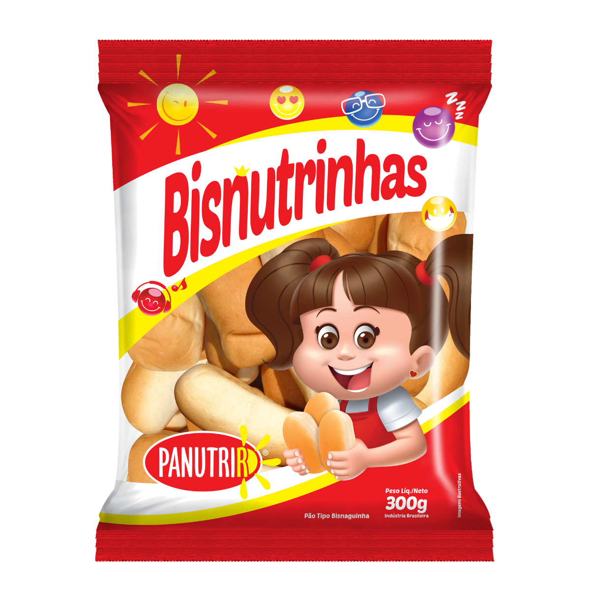 Bisnaguinha Bisnutrinhas Panutrir 300G