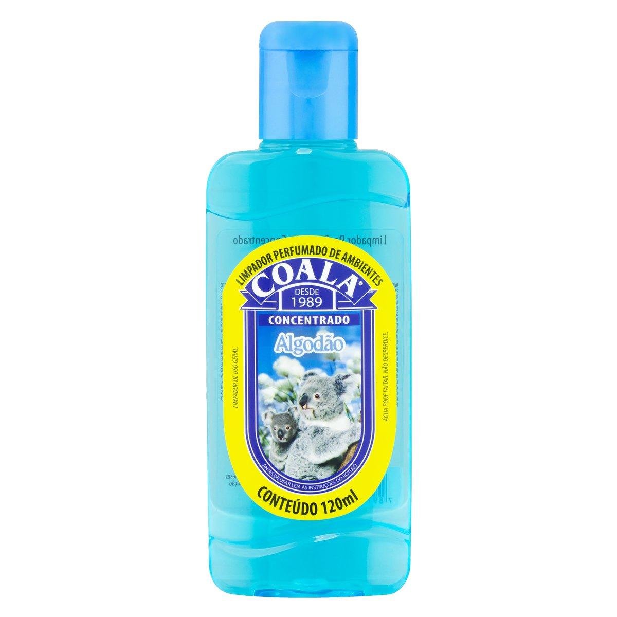 Limpador Perfumado Concentrado Algodão Coala Squeeze 120ml