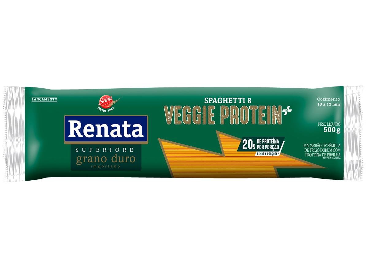 Espaguete Vegano Superiore Grano Duro Importado Renata 500g
