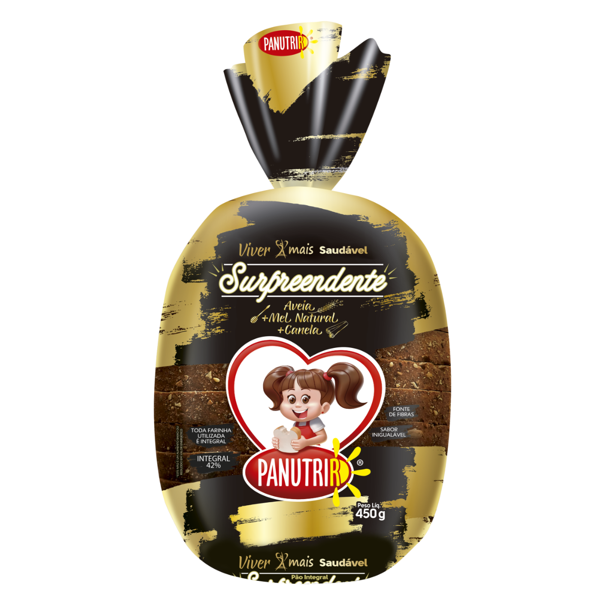 Pão Integral PANUTRI 500g