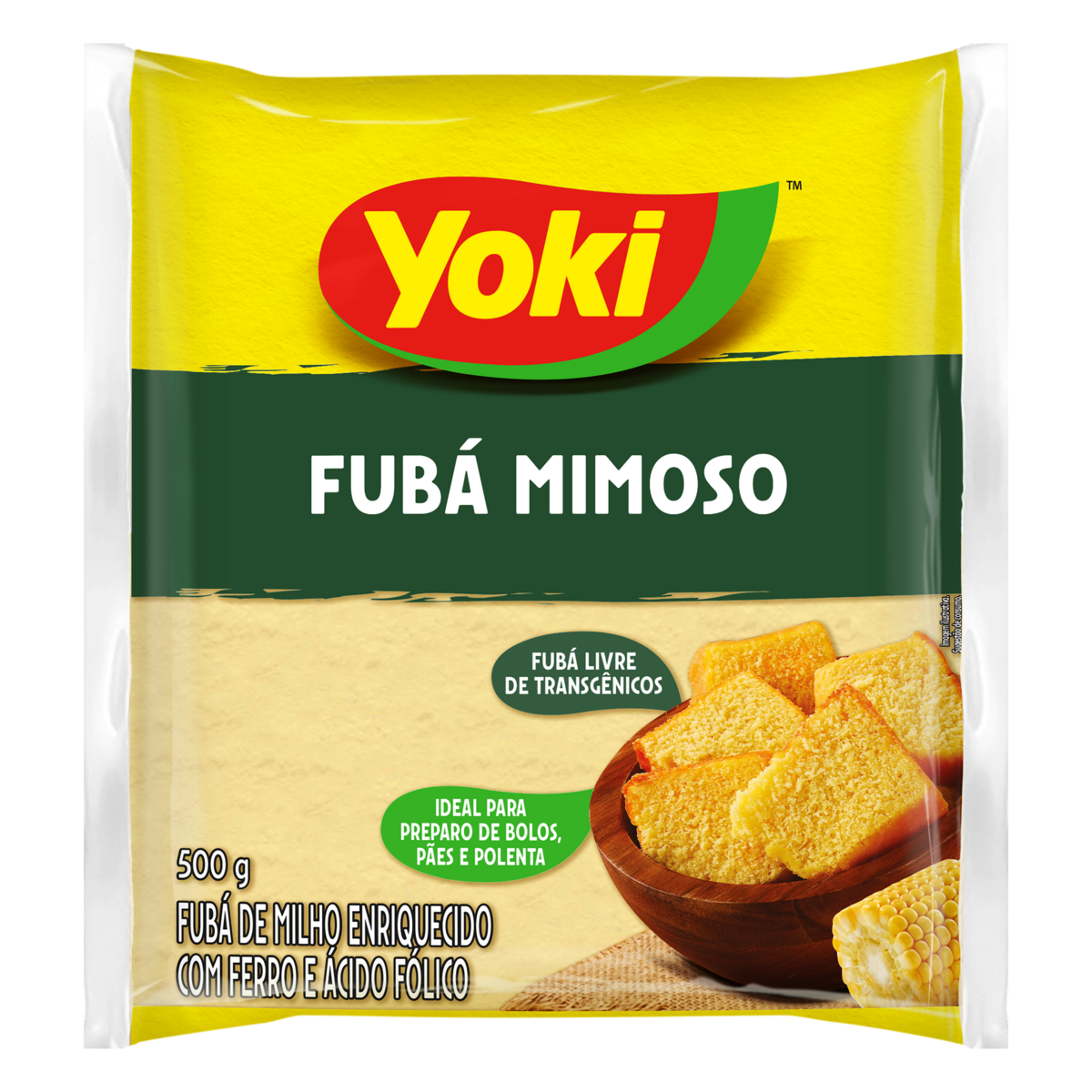 Fubá de Milho YOKI Pacote 500g