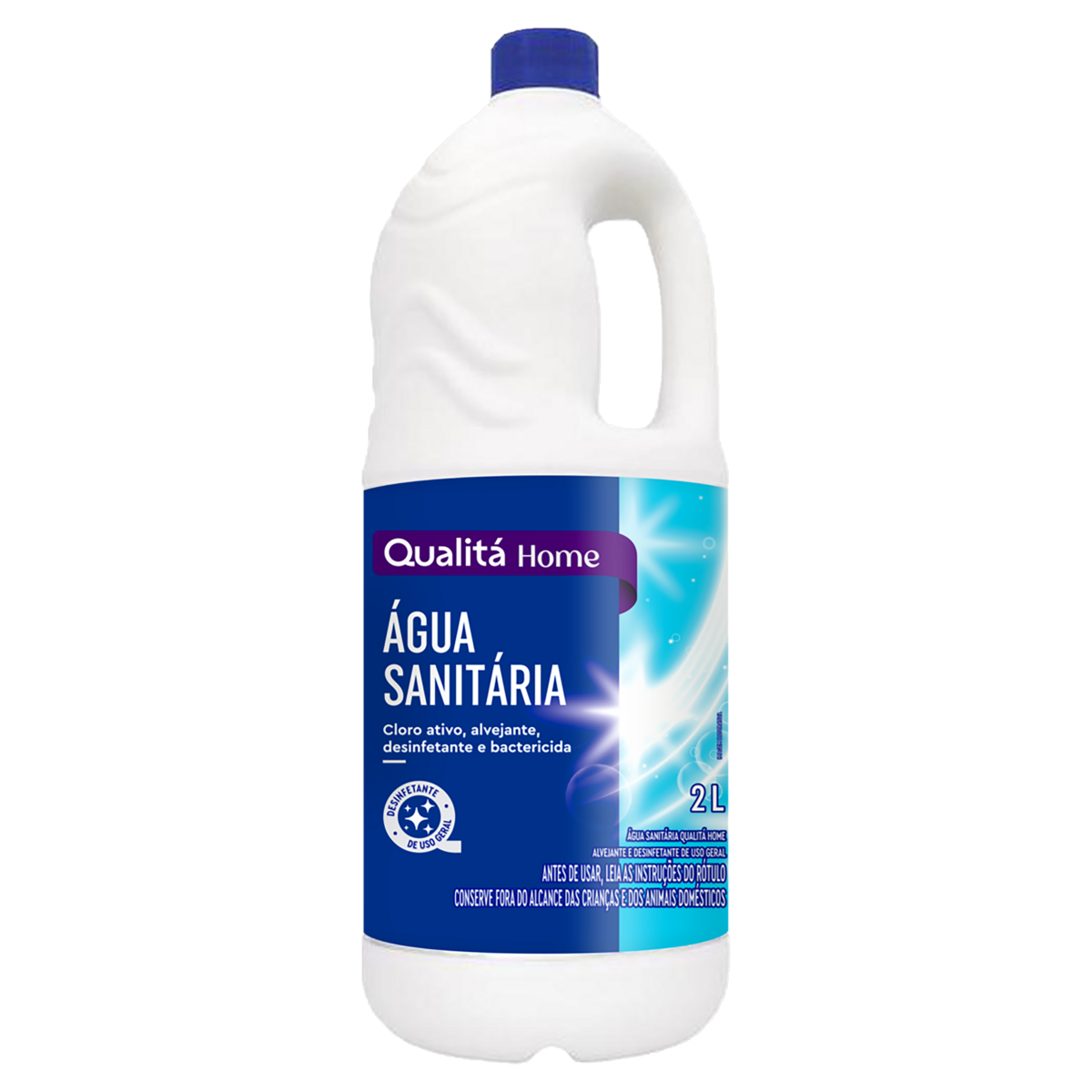 Água Sanitária Qualitá Home Frasco 2l