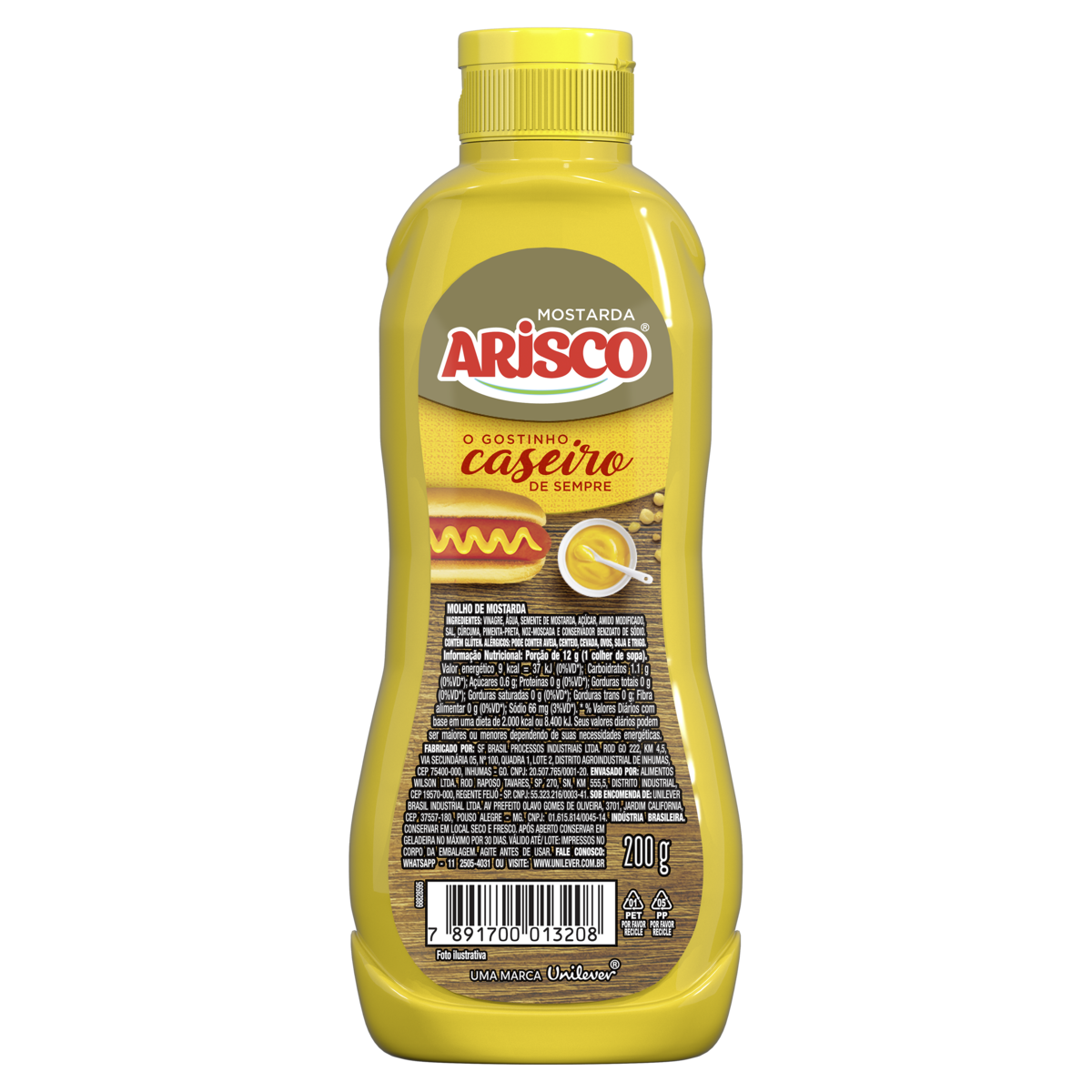 Mostarda ARISCO 200g