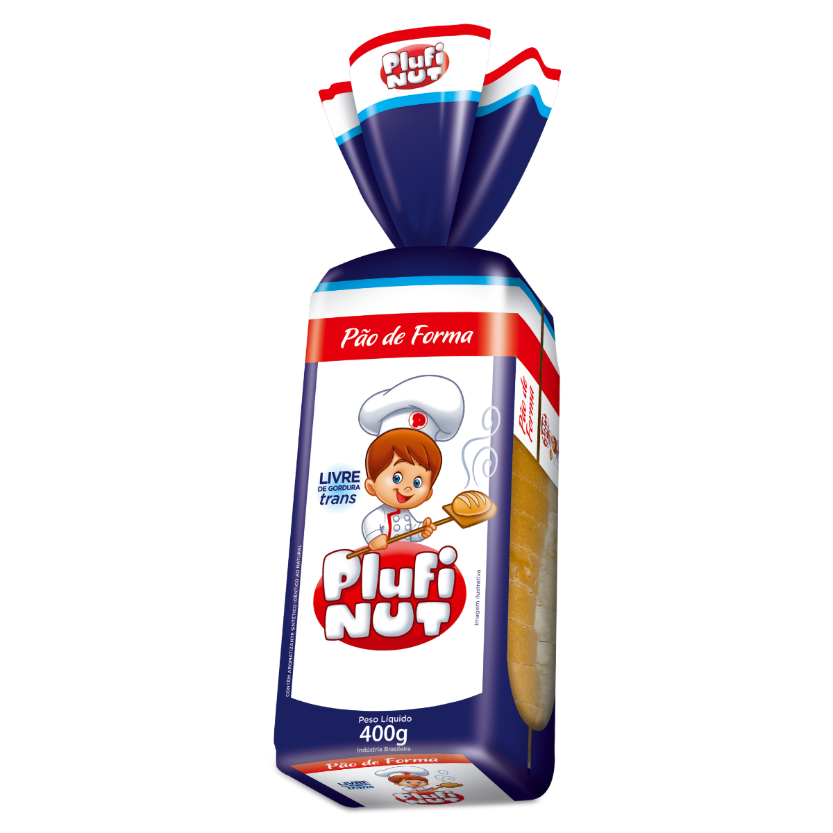 Pão de Forma Plufi Nut 400g