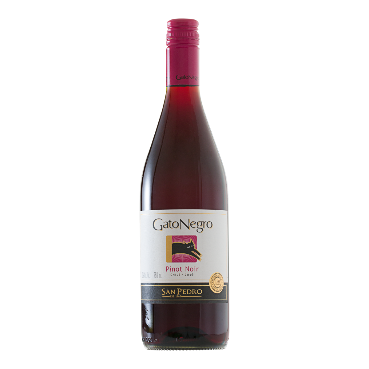 Vinho Tinto Chileno Gato Negro Pinot Noir 750ml