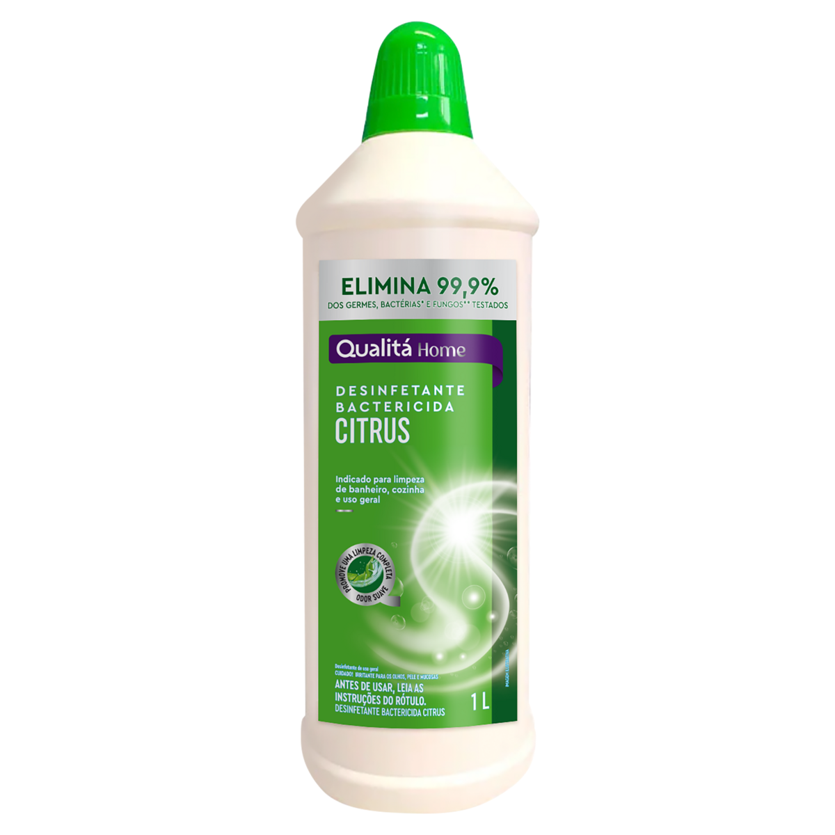 Desinfetante Bactericida Citrus Qualitá Home Frasco 1l