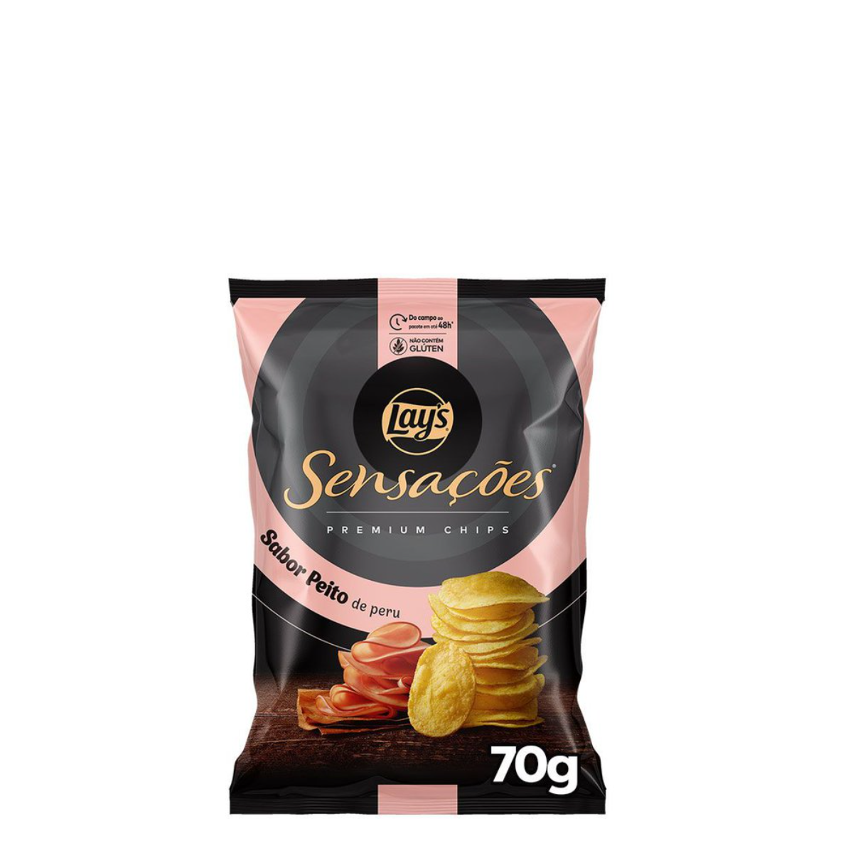 Batata Frita Lisa Peito De Peru Sensações 70G