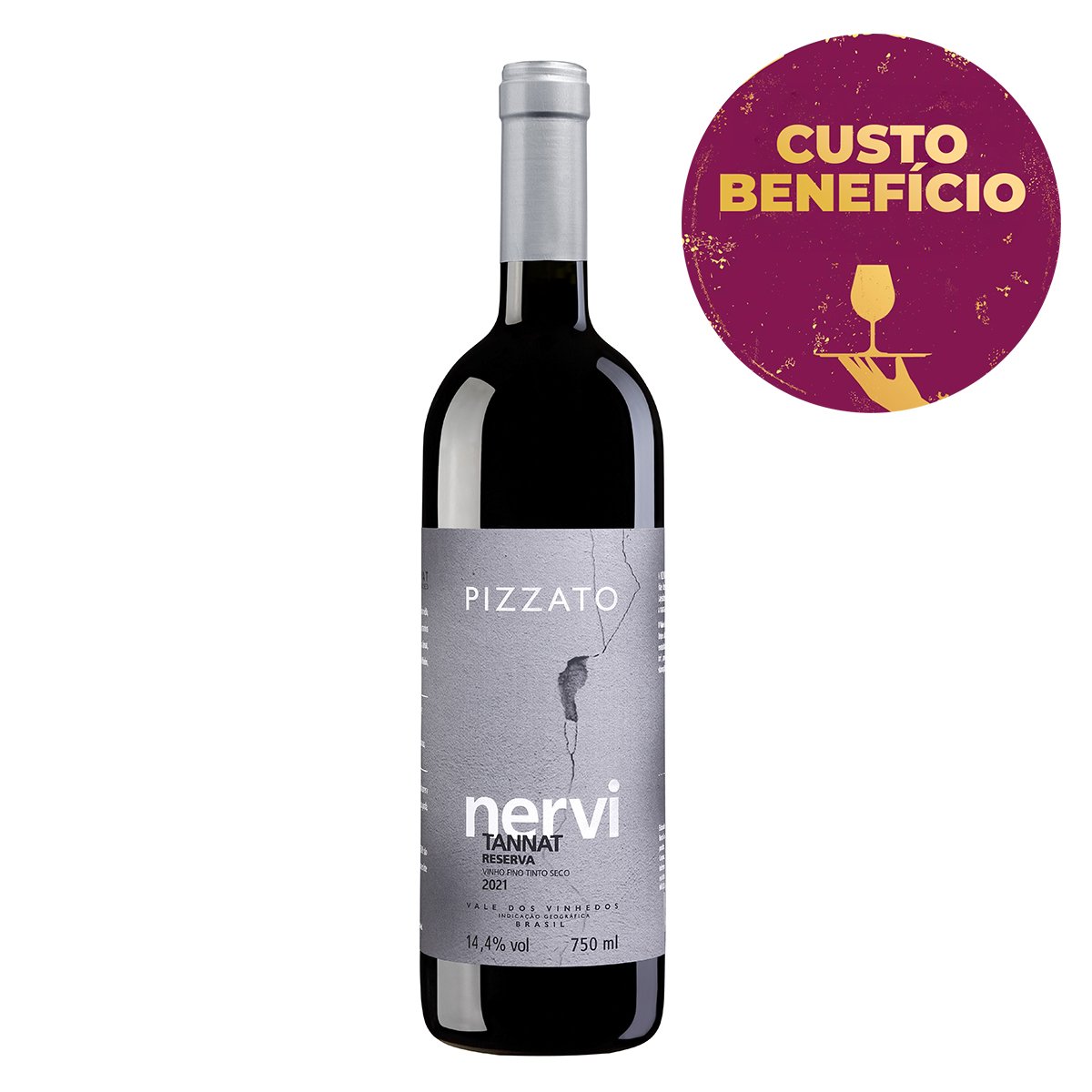 Vinho Tinto Brasileiro Nervi Tannat 750ml