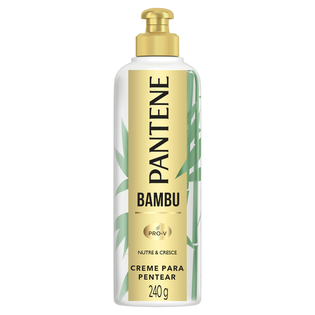 Creme para Pentear Pantene Bambu Nutre & Cresce Frasco 240g