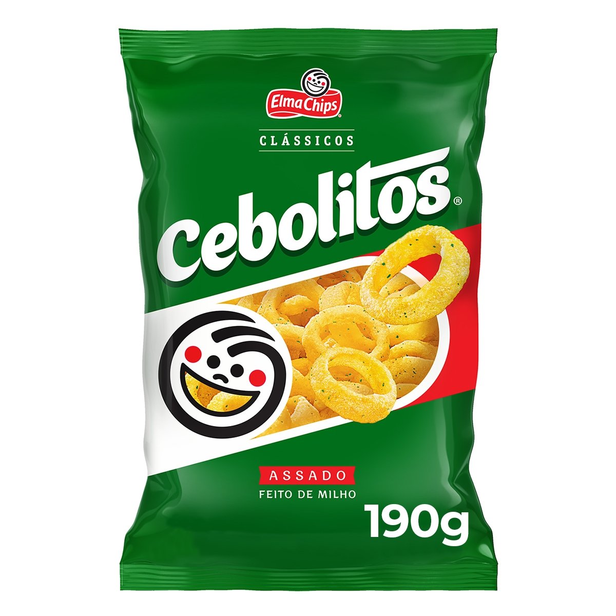 Salgadinho De Milho Cebola Elma Chips Cebolitos 190G