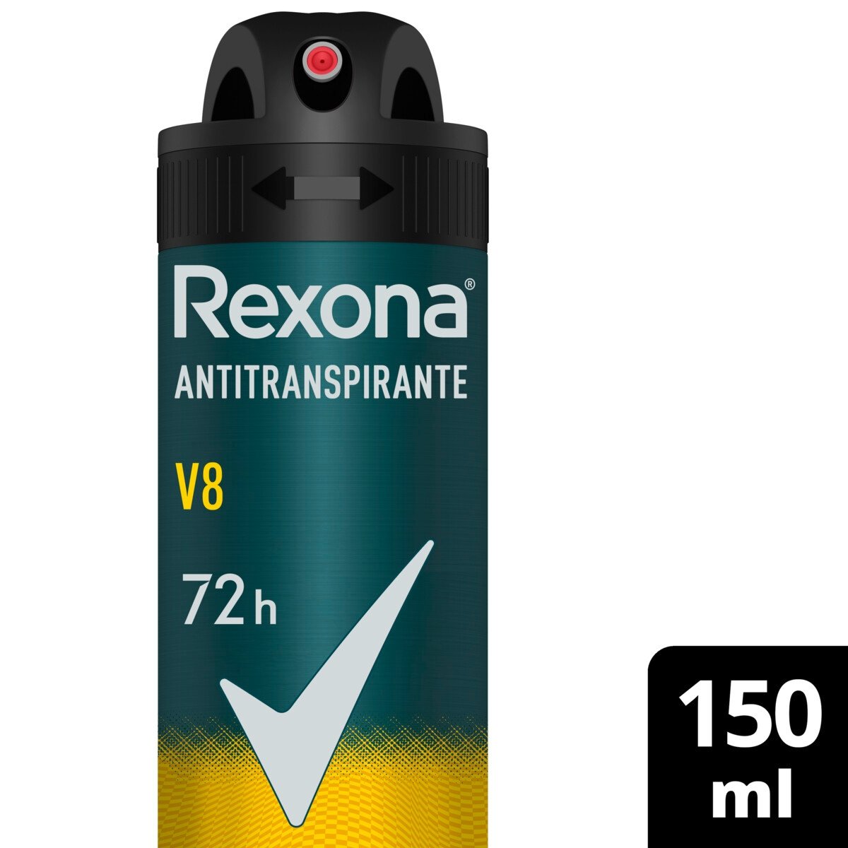 Antitranspirante Aerossol V8 Rexona Men 150ml Spray