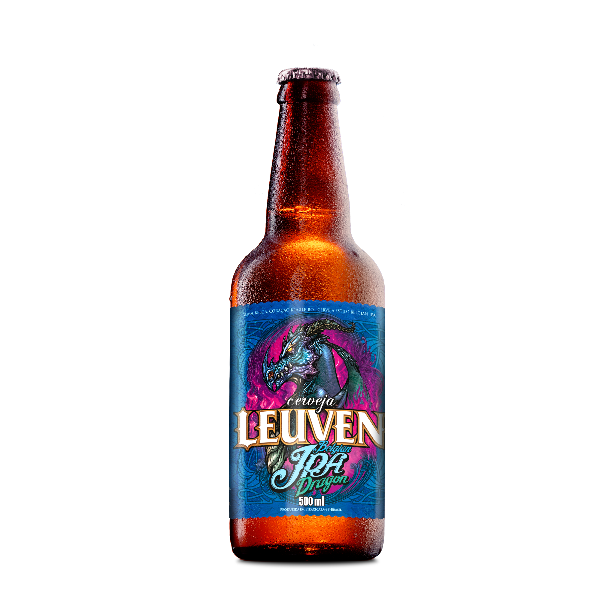 Cerveja LEUVEN Belgian Ipa DRAGON Garrafa 500ml
