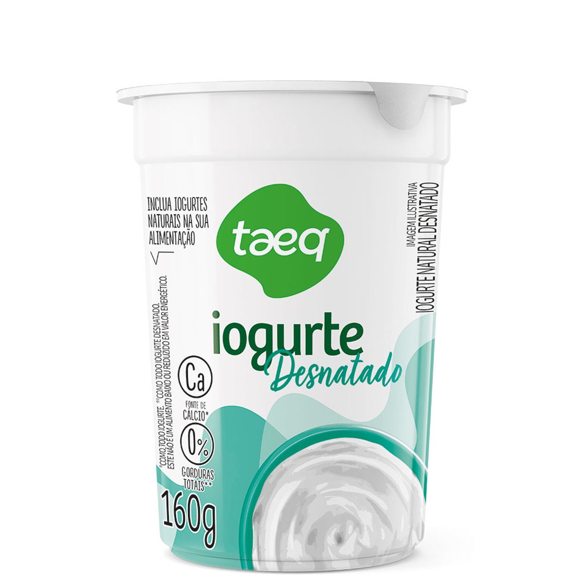 Iogurte Desnatado Taeq Copo 160g