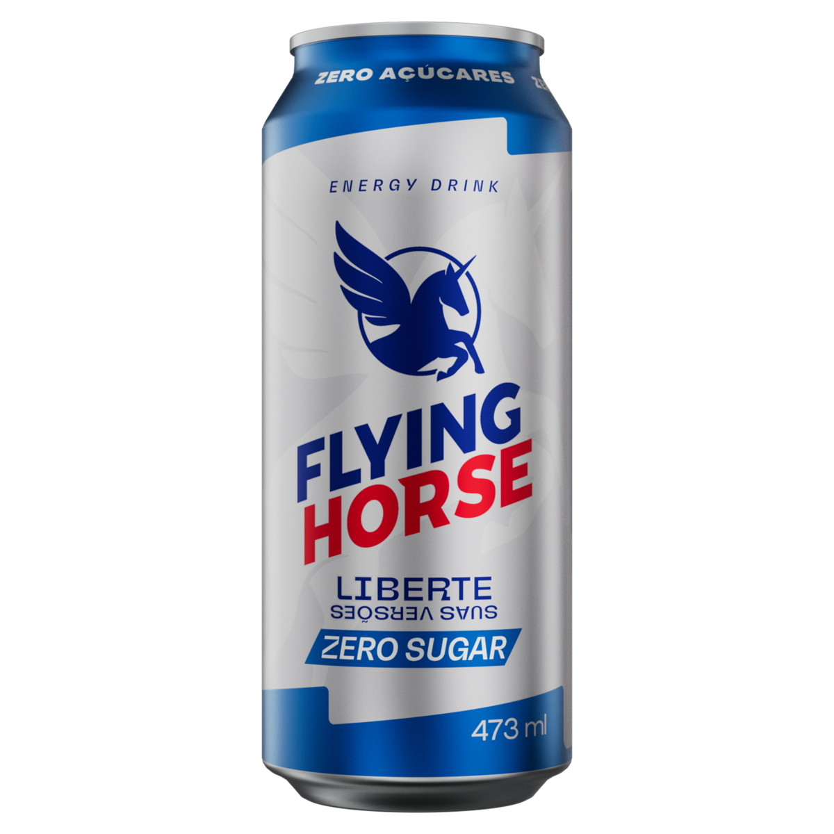Energético Zero Açúcar Flying Horse Lata 473ml