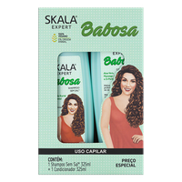 Kit Shampoo + Condicionador Skala Expert Babosa 325ml Cada