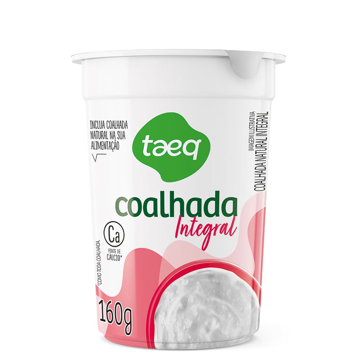 Coalhada Integral Taeq Copo 160g