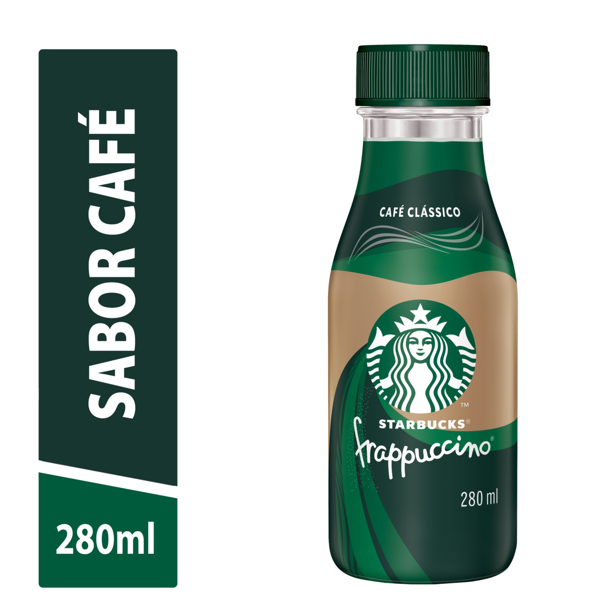 Bebida Láctea UHT Clássico com Café Starbucks Frappuccino Frasco 280ml