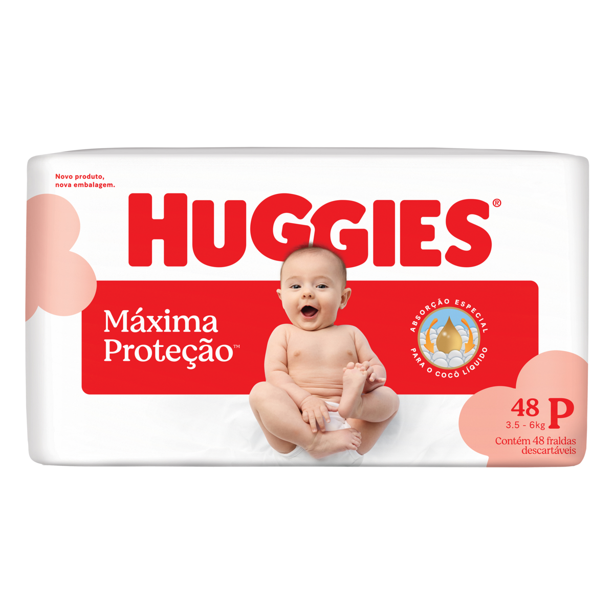 Fralda Huggies Supreme Care P - 48 Fraldas