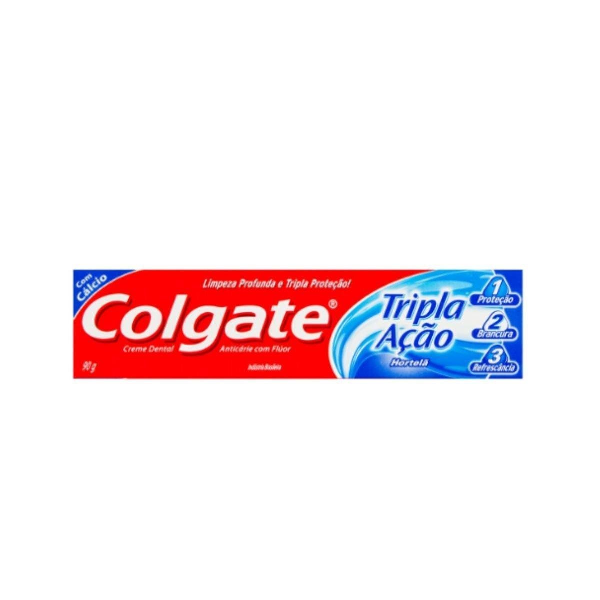 Creme Dental Colgate Tripla Ação Hortelã 90g