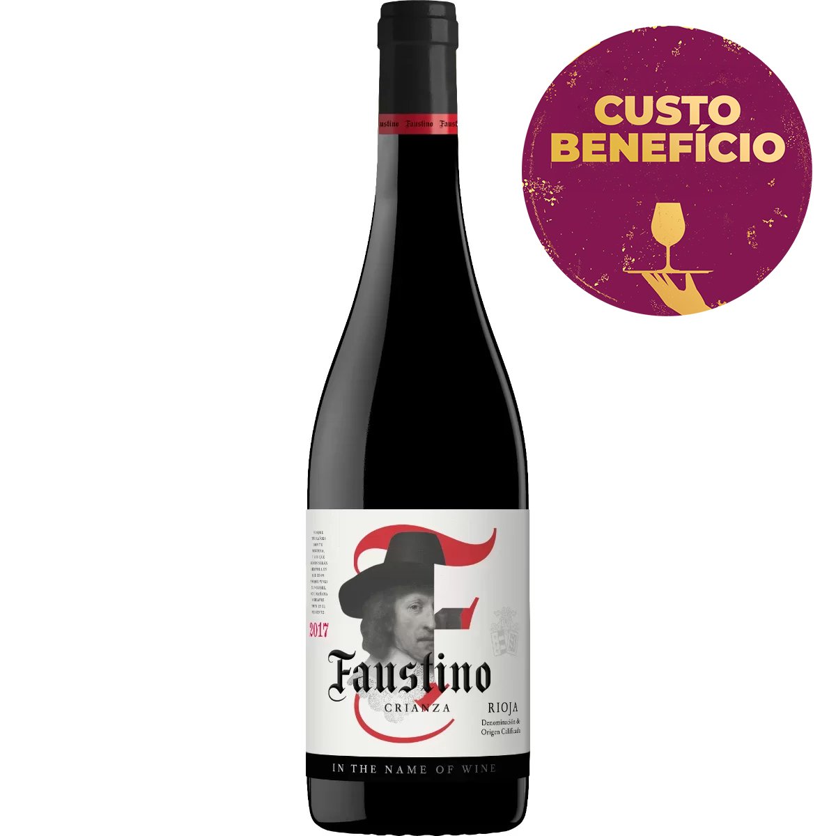 Vinho Tinto Espanhol Faustino Crianza 750ml