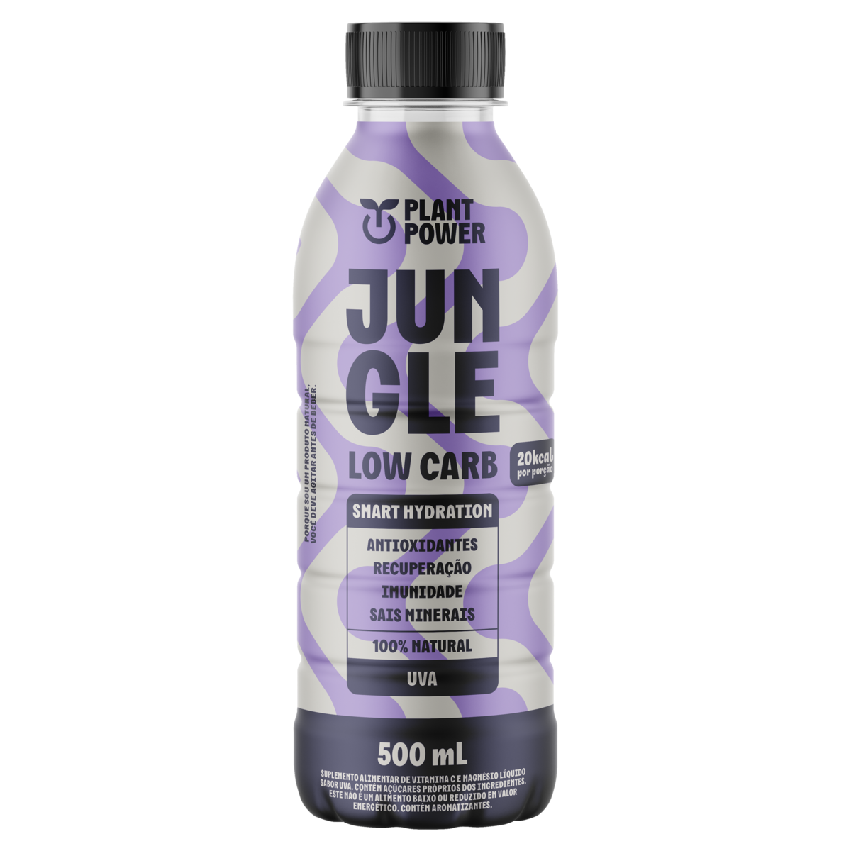 Suplemento Uva Plant Power Jungle Low Carb Frasco 500ml
