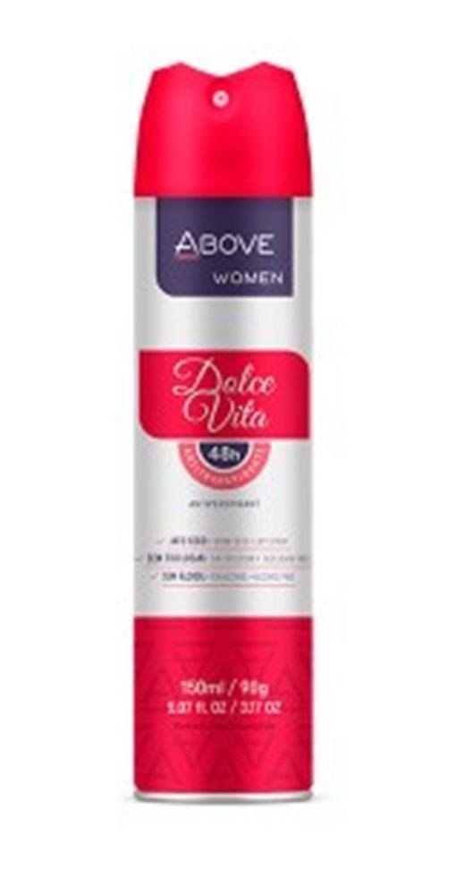Antitranspirante Jato Seco Dolce Above Women 150ml Spray