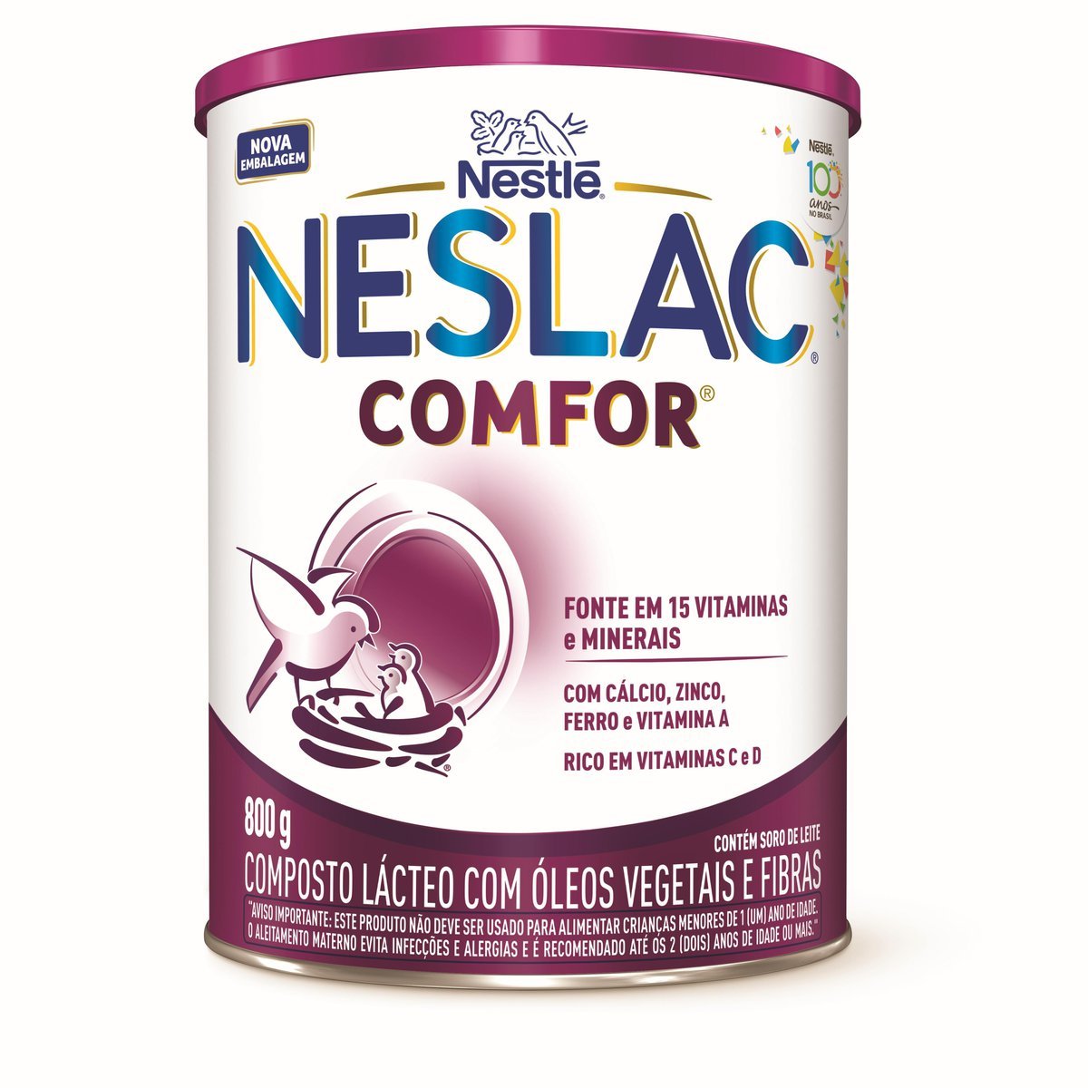 Composto Lácteo NESLAC COMFOR 800g