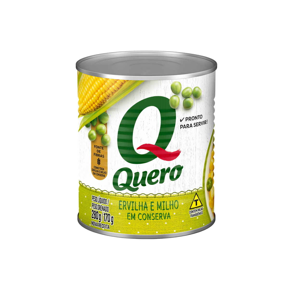 Ervilha e Milho Quero Lata 170g